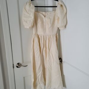 Gaala x Shriniatra Jane Dress Size UK 36 in Cream